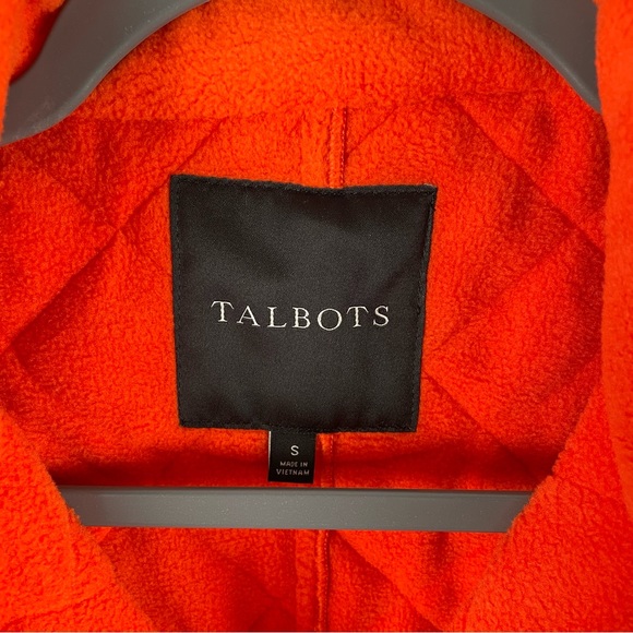 TALBOTS OUTERWEAR VEST | Fiery orange | Small - Picture 4 of 5